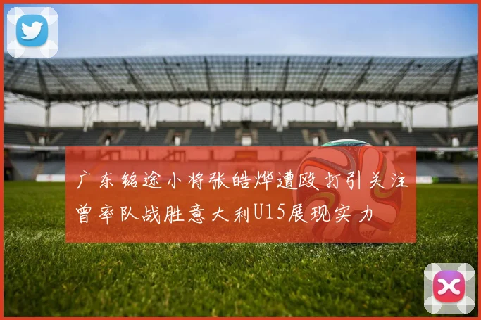 广东铭途小将张皓烨遭殴打引关注曾率队战胜意大利U15展现实力